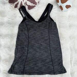 Women's lululemon athletica Gray tank top heathered